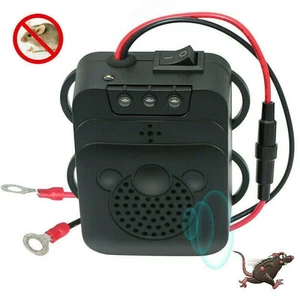 Ultrasonic Rat Mouse Repeller Rodent Pest Animal Deterrent Repellent Device LED - Picture 1 of 12