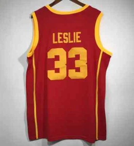 Retro Lisa Leslie #33 Basketball Jersey White Yellow Red Stitched Custom Name - Picture 1 of 7