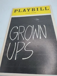 Grown Ups The Lyceum Theatre Playbill - Januar 1982 - Bild 1 von 5