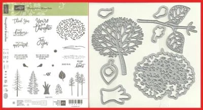 Stampin' Up! THOUGHTFUL BRANCHES & BEAUTIFUL BRANCHES THINLITS Dies - NEW - Image 1 of 4