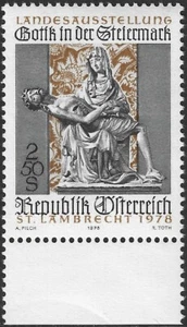1978 Austria Sg 1808 Gothic Art in Syria Exhibition MNH - Picture 1 of 2