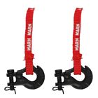 2X RC Metal Trailer Hook Winch Hook with Winch Pull Tag Decoration for 1/10 K6Z4