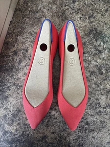 Rothys Women’s 9 The Point New In Box Flame Color - Picture 1 of 6