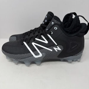 New Balance Lacrosse Freeze V4 Black Mens Size 9.5 D Freezbk4 - Picture 1 of 10