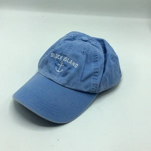 Kate Lord Block Island Blue Baseball Cap Adjustable Anchor Logo - Picture 1 of 18