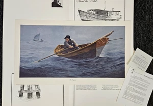 NEW Signed Numbered Wellington Ward THE DORYMAN Limited Edition Lithograph Print - Picture 1 of 21