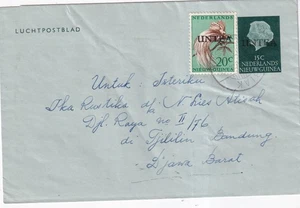 Niederlande Neuguinea, UNTEA Luftbrief - Bild 1 von 2
