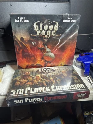 Blood Rage Board Game Eric M. Lang Adrian Smith BLR001 & 5th Player Expansion - Image 1 of 4