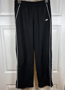 Nike Hose Damen Small Track Sport Polyester Streifen Kordelzug 268908-10 - Bild 1 von 10