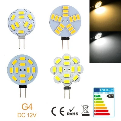 G4 LED Lampen 2W 3W 4W 5730 SMD Leuchtmittel Dimmbar DC 12V Kaltweiß Warmweiß - Bild 1 von 4
