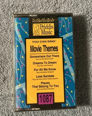 You Can Sing Movie Themes Priddis Music Professional Accompaniment NEW 1087 - Image 1 of 4