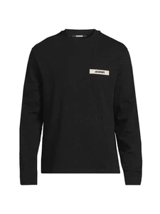 Camisa de manga larga con logotipo de algodón Jacquemus L - Imagen 1 de 4