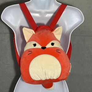 Squishmallows Fifi the Fox 10" Plush Backpack Stuffed Animal W/ Small Zip Pouch - Picture 1 of 10