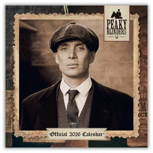 2026 Calendar Peaky Blinders Month to View Square Calendar Official Product - Picture 1 of 7