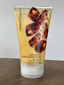 Essence of Beauty PURE AMBER Body And Hand Cream Lotion 8oz RARE/HTF' - Picture 1 of 5