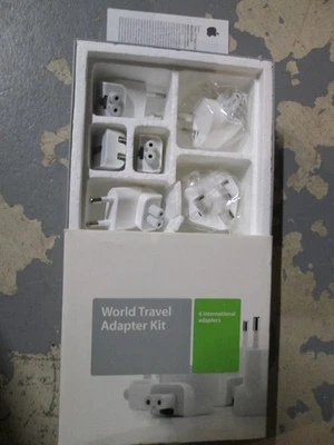 New Sealed Apple MD837AM/A World Travel Adapter Kit White - Image 1 of 2