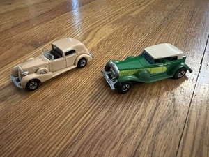Vintage Mattel Hot Wheels ‘36 Classic Caddy 1981 ‘31 Doozie 1979 Excellent Pair - Picture 1 of 11