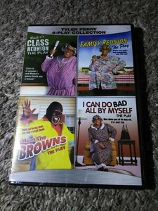 Tyler Perry 4-Play Collection [New DVD] Madea Family / Class Reunion Meet Browns - Picture 1 of 2