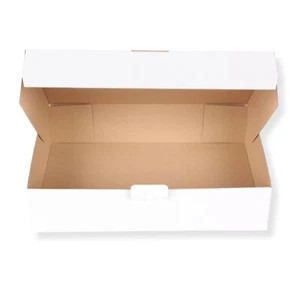 DHL Kleinpaket (20 St.) 350x250x80 Faltkarton Schachtel weiß wiederverschließbar - Bild 1 von 7