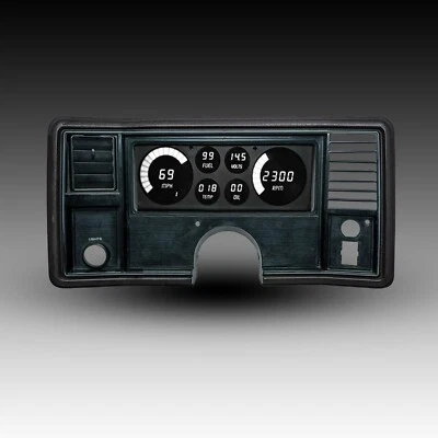 1978-1988 Monte Carlo/El Camino WHITE LED's Digital Dash Intellitronix DP9002W - Image 1 of 4