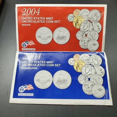 2004 US Mint Uncirculated Set OGP COA RobinsonsCoinTown Combined Ship Discounts - Image 1 of 3