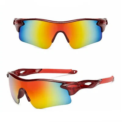 3K FASHION Sport Sonnenbrille Radfahrerbrille Sportbrille Rennrad Triathlon Brille X1 R2