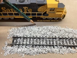 MODELO LASTRE DE VÍA FERROVIARIA - 35 onzas - escala HO paisaje de tren escala 1:87 - Imagen 1 de 10