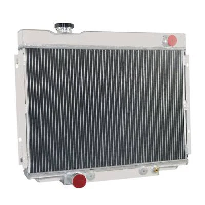 4-Row Radiator For 1967~70 Ford Mustang/Fairlane/Ranchero/Torino MERCURY COUGAR - Изображение 1 из 4