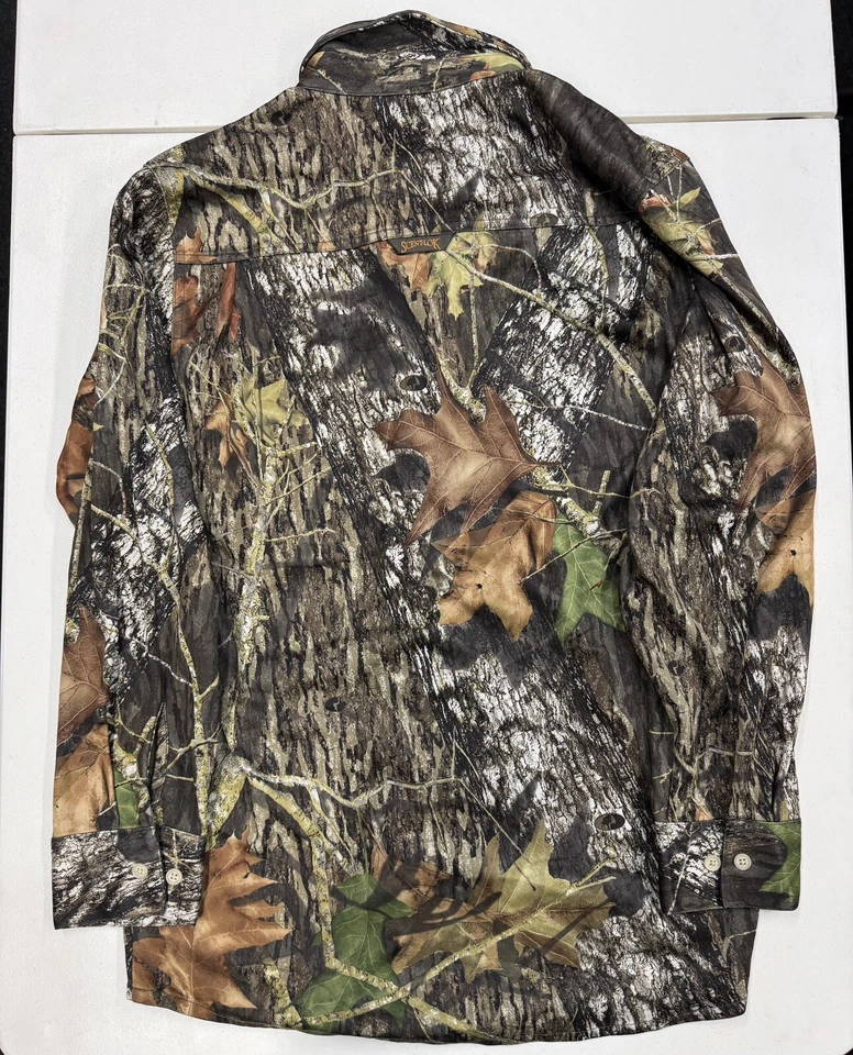 Scentlok Savanna EXT Camo Button Front Long Sleeve Hunting Shirt Mens Size Large - Image 1 of 4