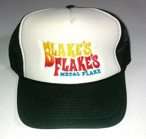 Blakes Flakes Metal Flake Trucker Hat Cap 2-tone foam mesh - Picture 1 of 2