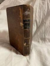 Rare Antique Religious Book Extract from Mr Law’s Serious Call to Holy Life 1837