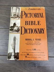 The ZONDERVAN PICTORIAL BIBLE DICTIONARY Edited by Merrill Tenney 1966 HC DJ - Picture 1 of 18