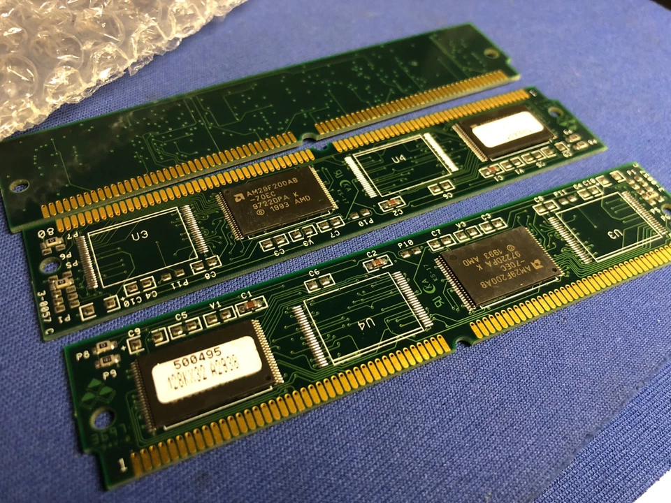 128Kx32 A2938 500495 Vintage SIPP MEMORY MODULE UNIQUE RARE AM29F200AB - Image 1 of 1