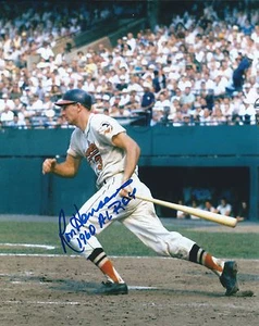 Signed 8x10 RON HANSEN"1960 AL ROY" Baltimore Orioles Autographed photo - COA - Picture 1 of 1