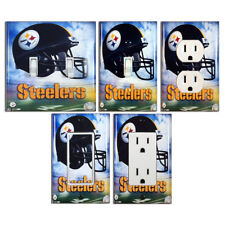 NFL - Pittsburgh Steelers - Light Switch Covers Home Decor Outlet