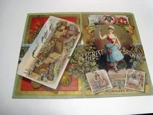 Circa 1890s PH Best Brewing Booklet, Milwaukee, Wisconsin - Picture 1 of 4