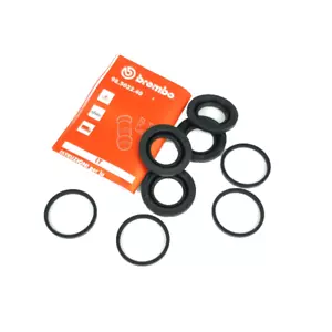 Rear 2 Pot Brembo Brake Caliper Seal Kit For: Mitsubishi Lancer Evo 4 5 6 7 8 9 - Picture 1 of 1