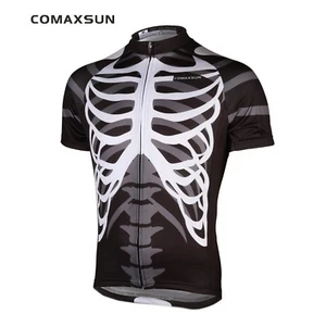 COMAXSUN Maniche Corta Ciclismo Maglietta Comfort Outdoor Camicie Scheletro J06 - Foto 1 di 3