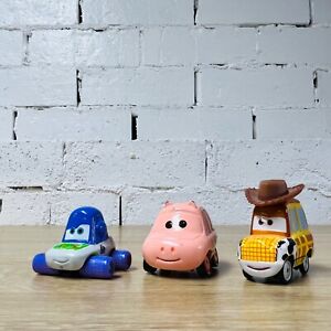 Toy Story Buzz Lightyear Woody Ham Disney Pixar Diecast Movie Drive In Cars