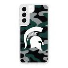 Michigan State Spartans HD Phone Case Compatible with Samsung Galaxy (Camo)