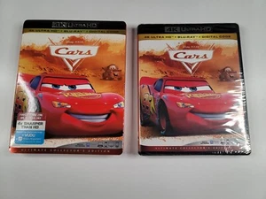 Cars: Ultimate Collector's Edition w/Slipcover (4K UHD/Blu-Ray/Digital 2019) New - Picture 1 of 24