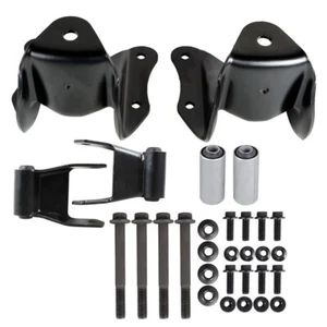 Kit de soporte y grillete de suspensión trasero con resorte de hoja trasero para Ford Bronco Sport 80-97 - Imagen 1 de 9