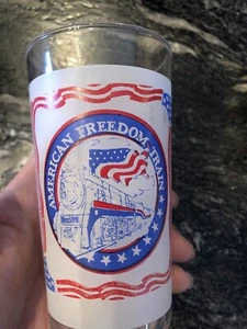 Vintage United States Bicentennial "Freedom Train" Juice Glass 1976-1976 - Picture 1 of 6