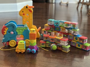 fisher price peek a blocks incrediblock