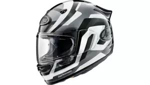 ARAI Contour-X Snake Helmet Black Silver White New Ships FAST L LARGE - Picture 1 of 7