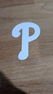 Philadelphia Phillies "P" vinyl decal - Image 1 of 2