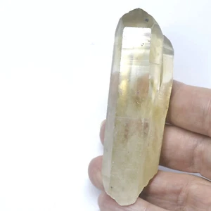 CITRIN Natur Lemuria PARTNER Kristall Gruppe ca. 77 x 24 x 17mm Himalaya 2407 - Bild 1 von 10