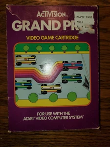 GRAND PRIX Atari 2600 Complete Box Game & Manual Vintage Activision video game - Picture 1 of 7