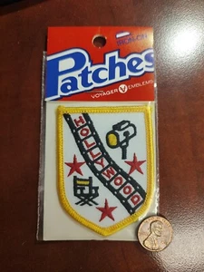 Vintage Voyager Hollywood California Movies Patch Emblema NUOVO da stirare o cucire - Foto 1 di 3