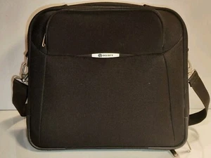 Like New Delsey Luggage Personal Carry-On Bag Tote 13.5" x 16" x 9" Black - Picture 1 of 13